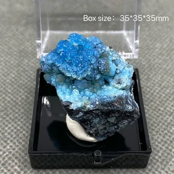 100% натуральный гиббсит грубый минеральный кристалл кварц образец минерала бесплатная доставка + Размер коробки: 35*35*35 мм