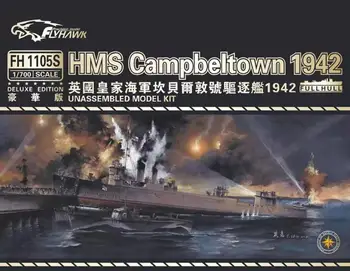Flyhawk 1/700 FH1105S HMS эсминец Campbeltown 1942