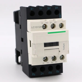 Электрический магнитный контактор переменного тока LC1D128B7 4P 2NO + 2NC LC1-D128B7 25A катушка переменного тока 24 В